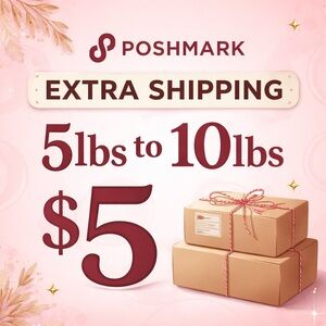 5lbs-10lbs Additional Shipping